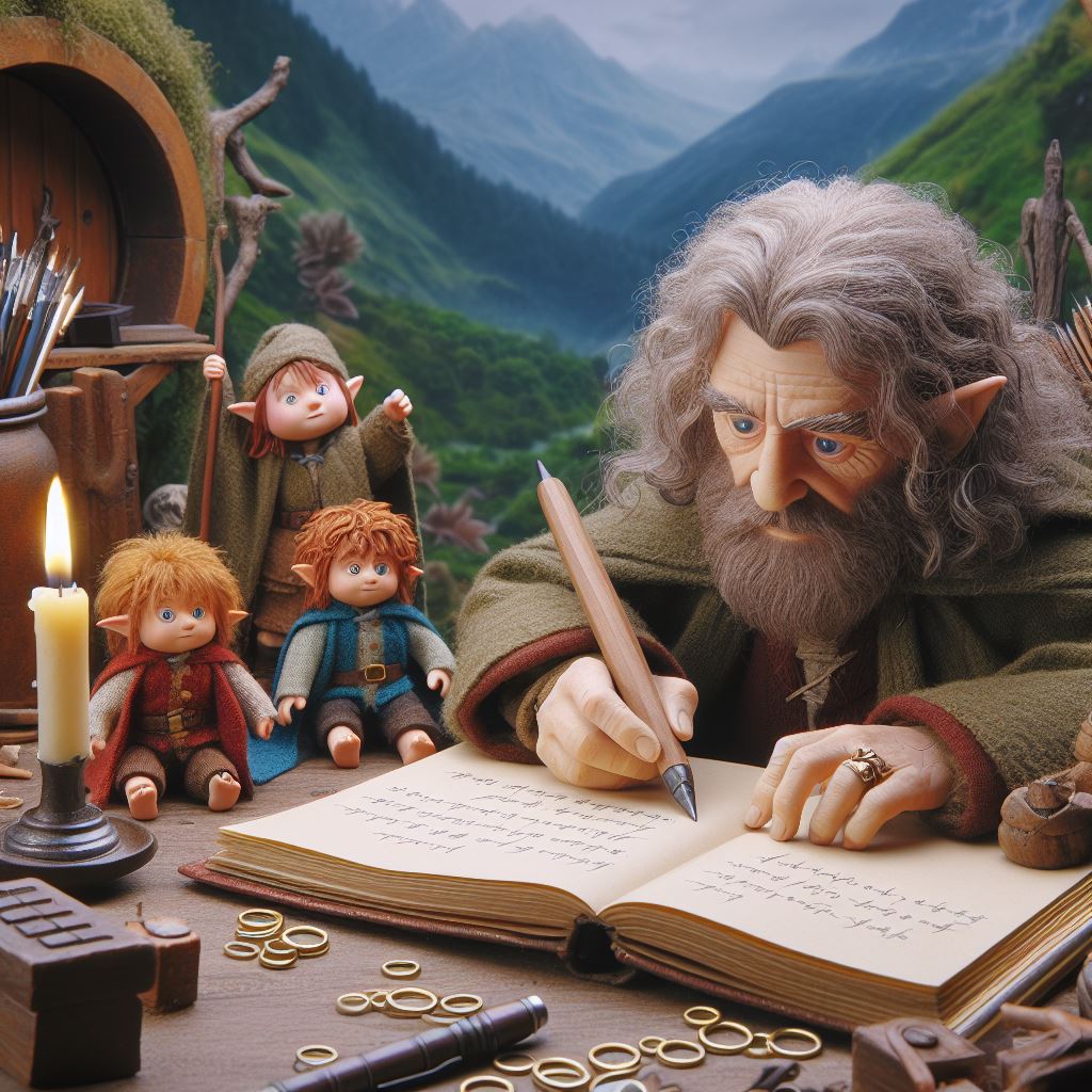 bilbo writing